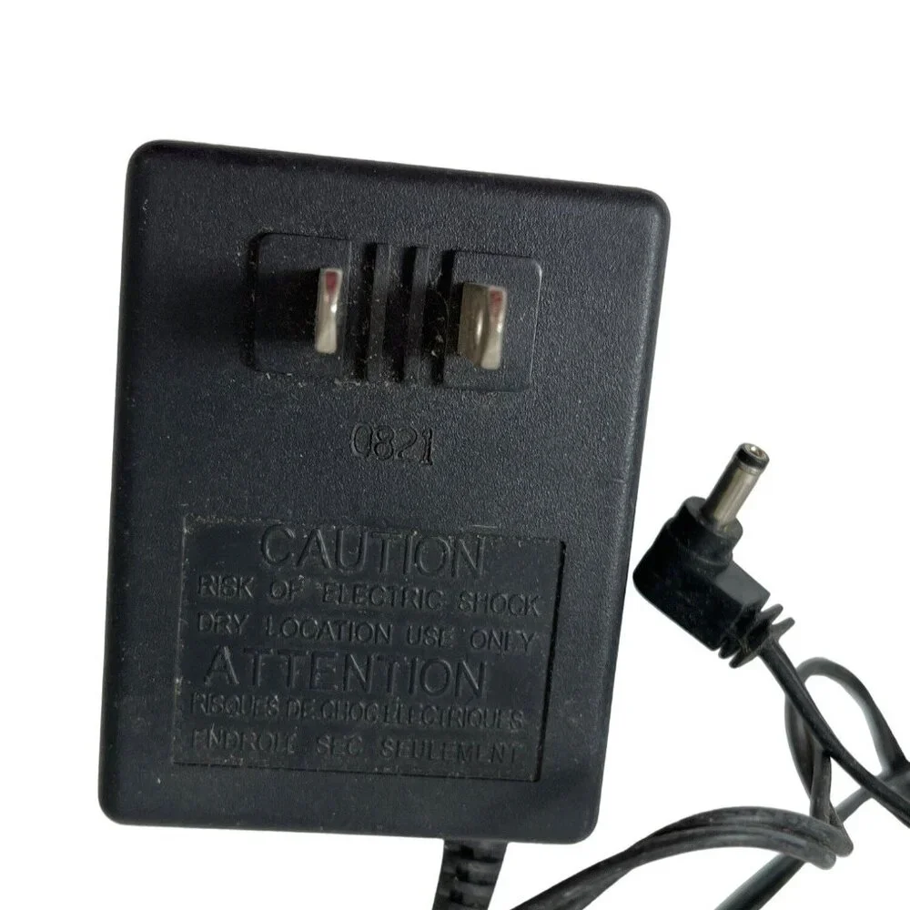 J.S.Y. AC Power Adapter 9V 600mA Plug-In Class 2 Power Supply Black